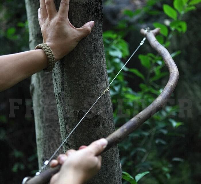 🔥BUY 1 GET 1 FREE🔥 Survival Gear Stainless Steel Wire Saw-3