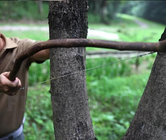 🔥BUY 1 GET 1 FREE🔥 Survival Gear Stainless Steel Wire Saw-1