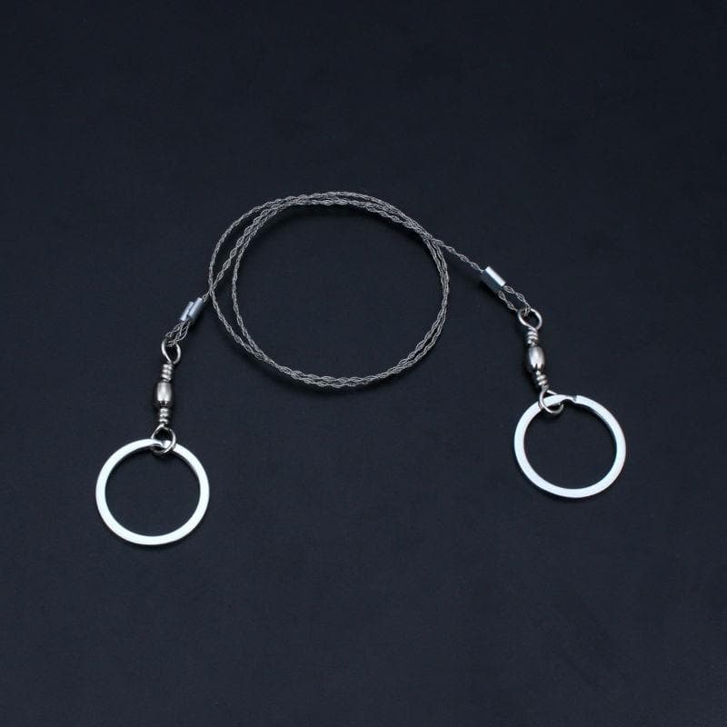 🔥BUY 1 GET 1 FREE🔥 Survival Gear Stainless Steel Wire Saw-8