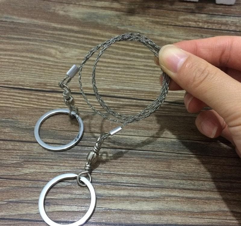 🔥BUY 1 GET 1 FREE🔥 Survival Gear Stainless Steel Wire Saw-5
