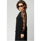 🎉Lace splicing is beautifully fried! Limited Sale round neck long sleeve dress, delicate and gentle