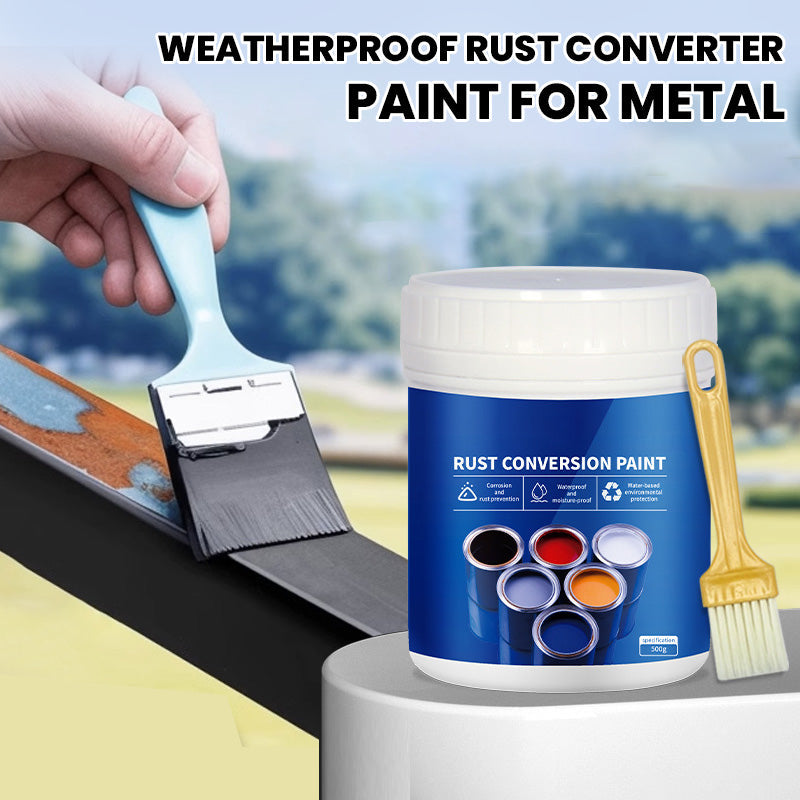 🛡️Wetterfeste Rostumwandlungsfarbe für Metall🍃
