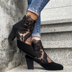 👢2025 neuer heißer Verkauf✨Damen High Heels mit eleganter Spitze für den Sommer
