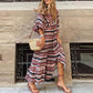 👗Elegantes Boho Maxikleid mit Puffärmeln und Blumenmuster
