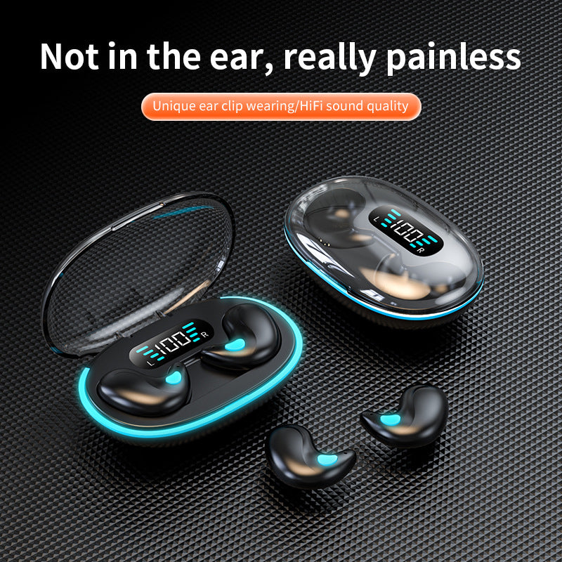 Mini Noise-Canceling Ultra-Thin Long Battery Life Sleep Earphones-4