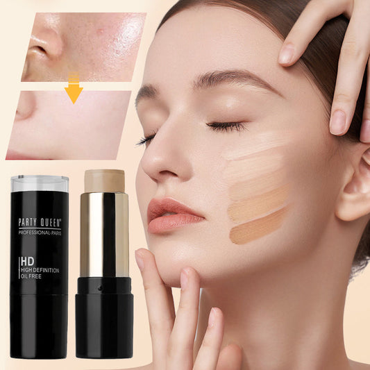 ✨Natürlicher, langanhaltender rotierender 2-in-1 Concealer und Foundation Stick mit seidigem Finish