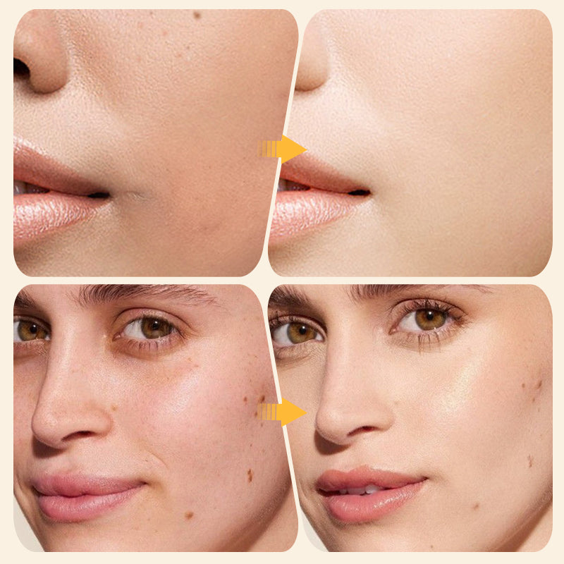 ✨Natürlicher, langanhaltender rotierender 2-in-1 Concealer und Foundation Stick mit seidigem Finish