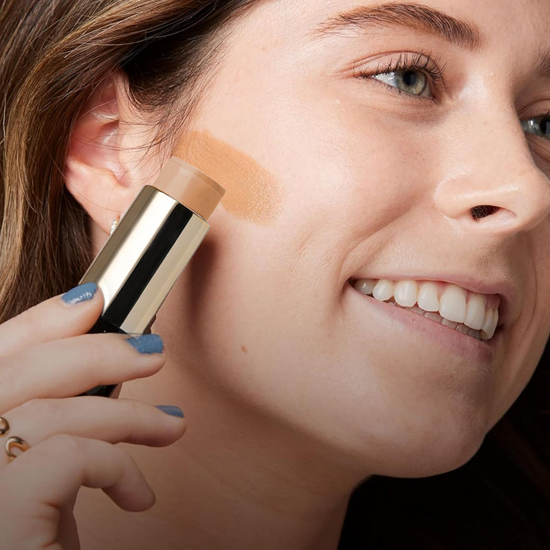 ✨Natürlicher, langanhaltender rotierender 2-in-1 Concealer und Foundation Stick mit seidigem Finish