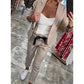 50% Rabatt 🥰2-teiliges Set aus lässiger Anzugjacke und Hose für Damen🌺