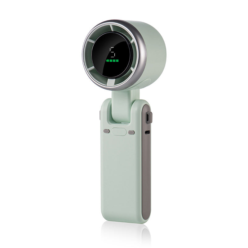 ☀️ Sommer Ourdoor unverzichtbar - Tragbarer Hand-Turbo-Ventilator