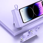 🎉Heißer Verkauf 50 % RABATT🎉Tragbares Multifunktionsladegerät mit Kabel