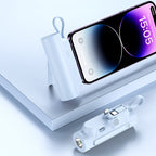 🎉Heißer Verkauf 50 % RABATT🎉Tragbares Multifunktionsladegerät mit Kabel