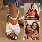 🎁Schnäppchen 50 % RABATT🔥Flache Sandalen mit Schleife für Frauen