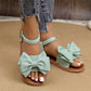 🎁Schnäppchen 50 % RABATT🔥Flache Sandalen mit Schleife für Frauen