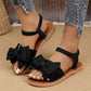 🎁Schnäppchen 50 % RABATT🔥Flache Sandalen mit Schleife für Frauen