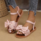🎁Schnäppchen 50 % RABATT🔥Flache Sandalen mit Schleife für Frauen