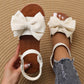 🎁Schnäppchen 50 % RABATT🔥Flache Sandalen mit Schleife für Frauen