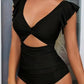 🎁LIMITIERTER HOT SALE 50 % RABATT👗Sexy einteiliger Badeanzug mit Rüschen