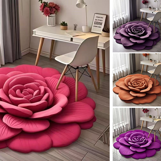 🌺Floral Plüsch für Diatomaceous Earth Bodenmatte