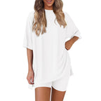 🌙Sommerangebot 50 % Rabatt💞 Bequemes, lockeres Zweiteiler-Set für Damen