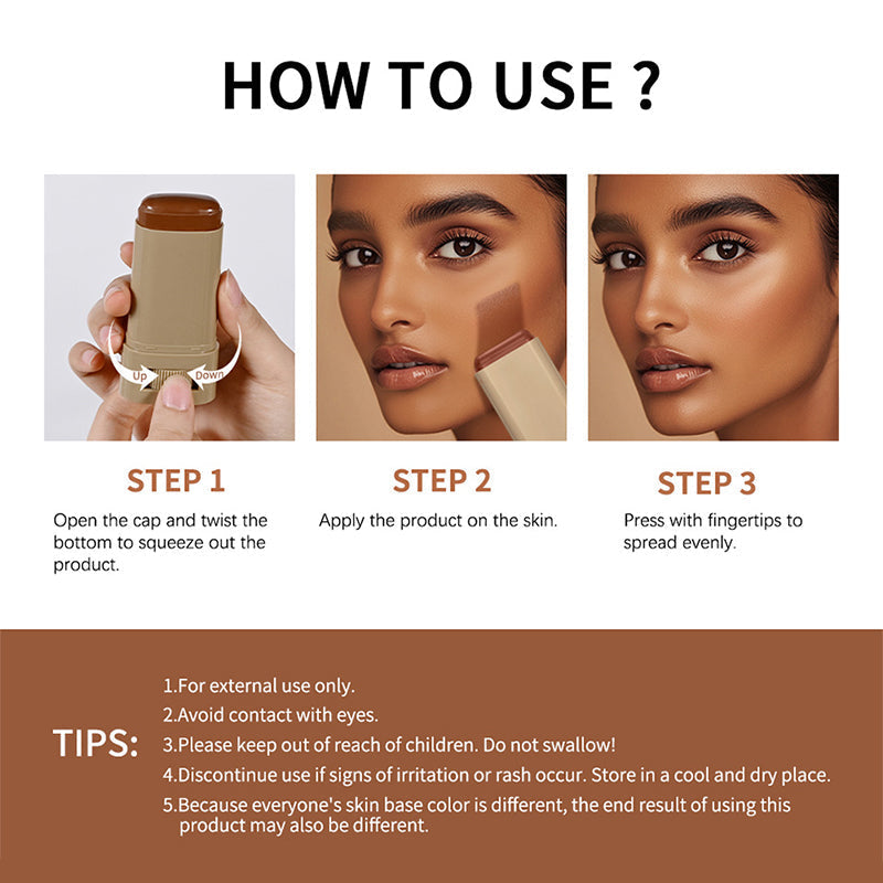 ✨Kaufen Sie 1 und erhalten Sie 1 gratis🌟Feuchtigkeitsspendender und aufhellender Essential Foundation Stick