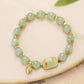 Nischenprodukt aus hochwertigem Hetian-Jade mit Perlenarmband