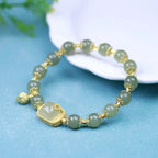 Nischenprodukt aus hochwertigem Hetian-Jade mit Perlenarmband
