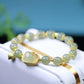 Nischenprodukt aus hochwertigem Hetian-Jade mit Perlenarmband
