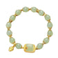 Nischenprodukt aus hochwertigem Hetian-Jade mit Perlenarmband