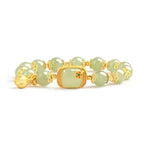 Nischenprodukt aus hochwertigem Hetian-Jade mit Perlenarmband