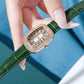 ⏳Zeitlich begrenztes Sonderangebot💕Quadratische Luxusuhren für Damen mit Kristall-Strass-Diamanten