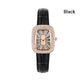 ⏳Zeitlich begrenztes Sonderangebot💕Quadratische Luxusuhren für Damen mit Kristall-Strass-Diamanten