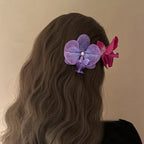 Schmetterling Orchidee Blume Haarspangen