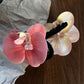 Schmetterling Orchidee Blume Haarspangen