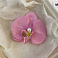 Schmetterling Orchidee Blume Haarspangen