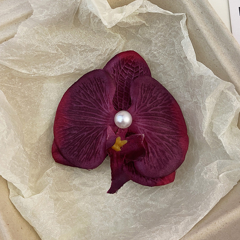 Schmetterling Orchidee Blume Haarspangen