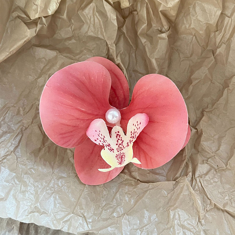 Schmetterling Orchidee Blume Haarspangen