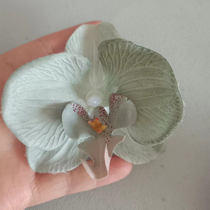 Schmetterling Orchidee Blume Haarspangen
