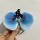 Schmetterling Orchidee Blume Haarspangen