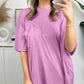 🎁Heißer Verkauf 49% OFF⏳Damen Raw Edge Boxy Tee