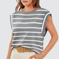 💖Limited Sale 50% OFF💖Women's Fashionable Versatile Striped Sleeveless Top