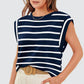 💖Limited Sale 50% OFF💖Women's Fashionable Versatile Striped Sleeveless Top