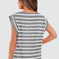 💖Limited Sale 50% OFF💖Women's Fashionable Versatile Striped Sleeveless Top