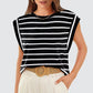 💖Limited Sale 50% OFF💖Women's Fashionable Versatile Striped Sleeveless Top