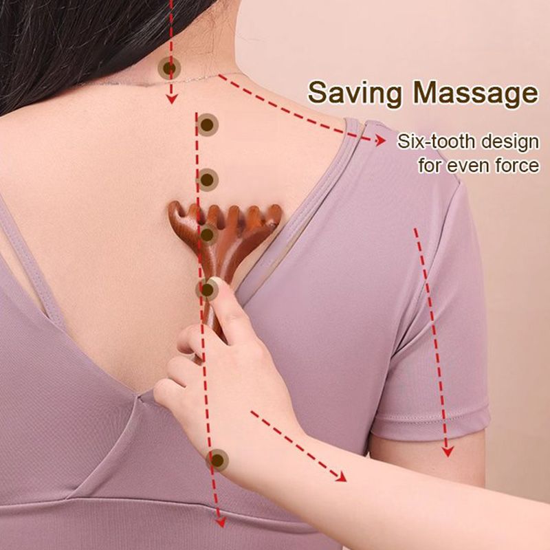 ⏳Begrenzte Zeit 50% Rabatt💥Meridian-Massagekamm mit sechs Krallen