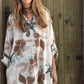 🥰Limited Sale 50% OFF💖Women's Comfortable Loose-Fit Printed Shirt Dress