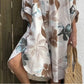 🥰Limited Sale 50% OFF💖Women's Comfortable Loose-Fit Printed Shirt Dress