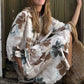 🥰Limited Sale 50% OFF💖Women's Comfortable Loose-Fit Printed Shirt Dress