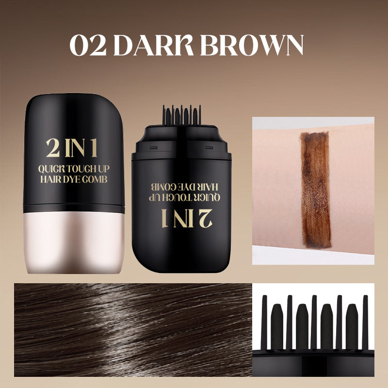 💥Grauhaarentferner👉2-in-1-Kamm zum schnellen Ausbessern von Haarfärbemitteln♀️~💥Zeitlich begrenztes Angebot🔥Kaufen Sie 2 und erhalten Sie 1 gratis!!!! 😎