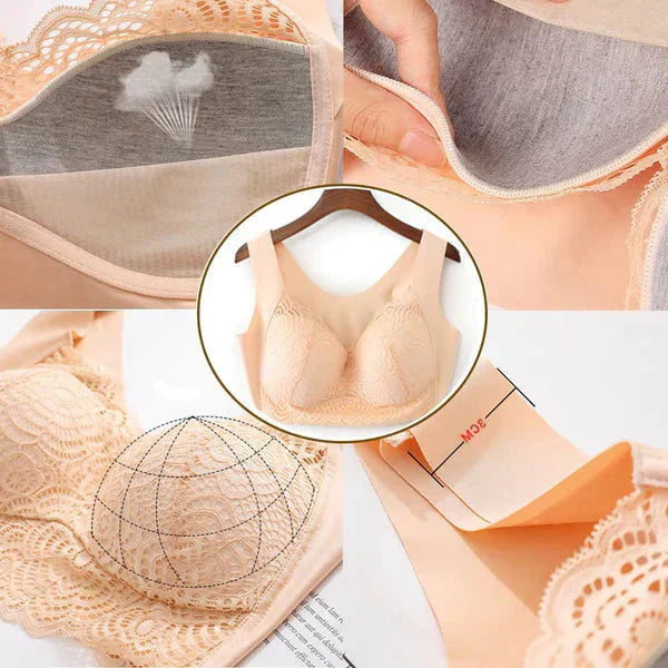 🔥🔥Sommer-Sonderangebot, zeitlich begrenzt, 50% Rabatt🔥🌟Ultimate Lift Stretch Full Shape Seamless Lace Bra (3 PCS)
